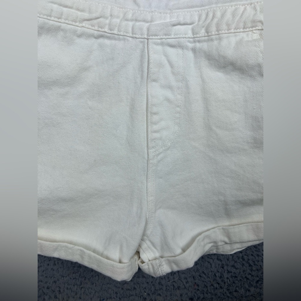 Princess Polly Overalls Shortalls Bibs White Shorts Adjustable Summer Size 4 - Picture 4 of 9